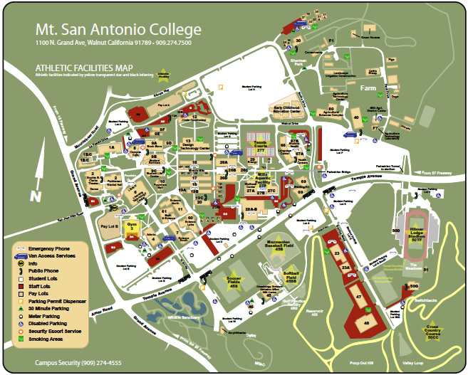 Sacramento State University Campus Map Map 3661